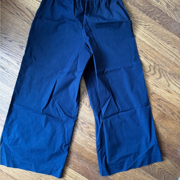 Babaton Wide-Leg Pants in Navy Blue - Picture 2 of 3